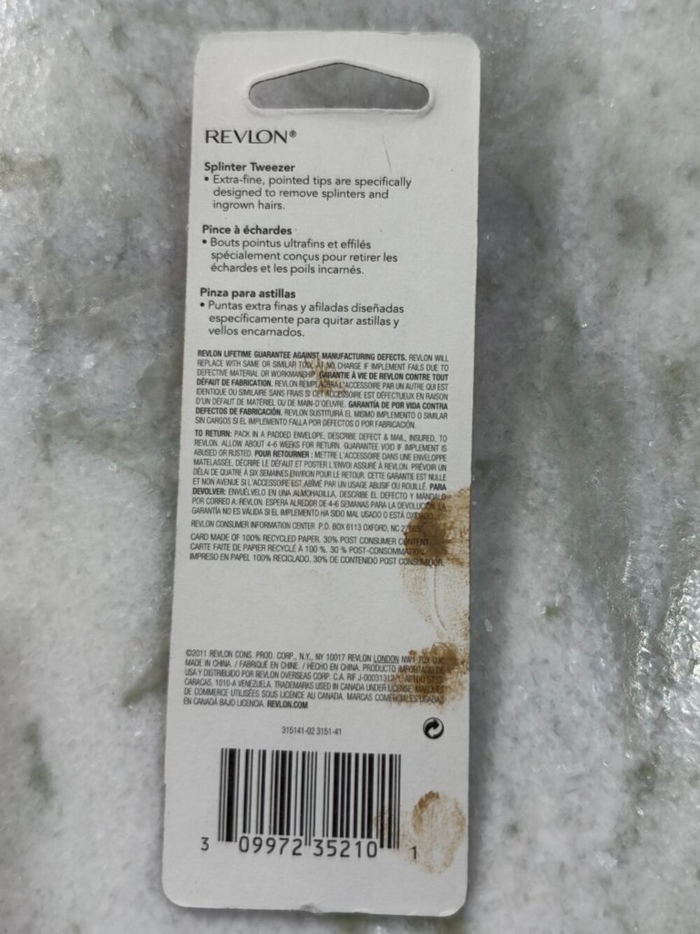 Revlon Splinter Tweezer - Picture 2 of 2